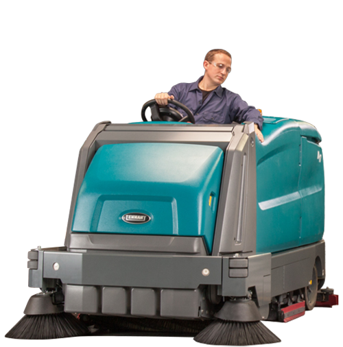 Industrial size Sweeper-Scrubbers