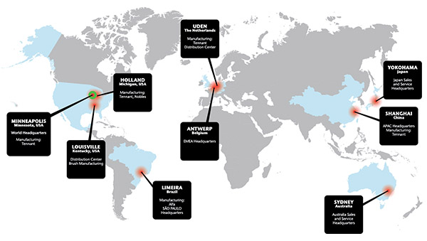 Tennant Global Locations